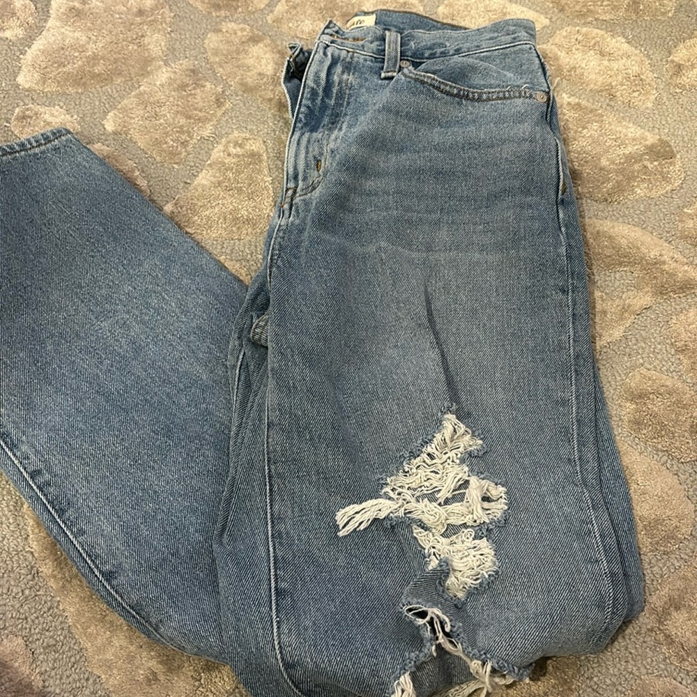 Madewell baggy straight jeans